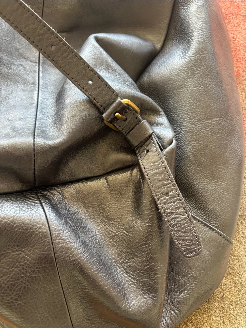 NWOT - Madewell 'The Transport Rucksack' Black Leather